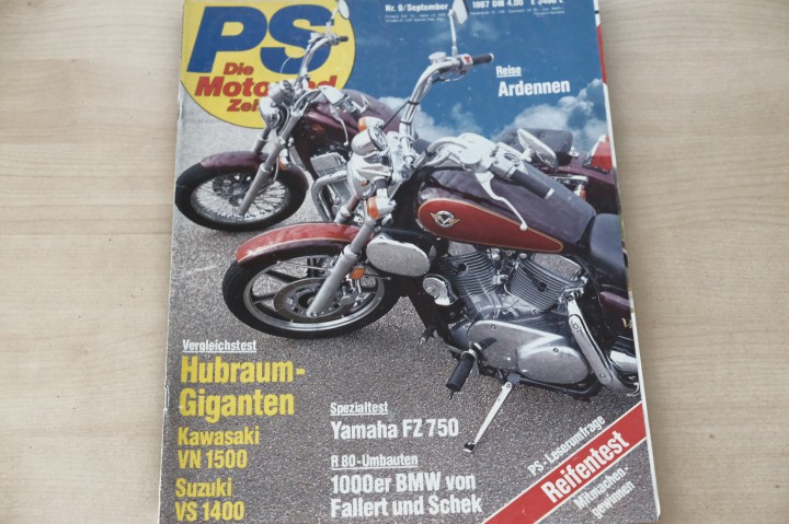 Deckblatt PS Sport Motorrad (09/1987)